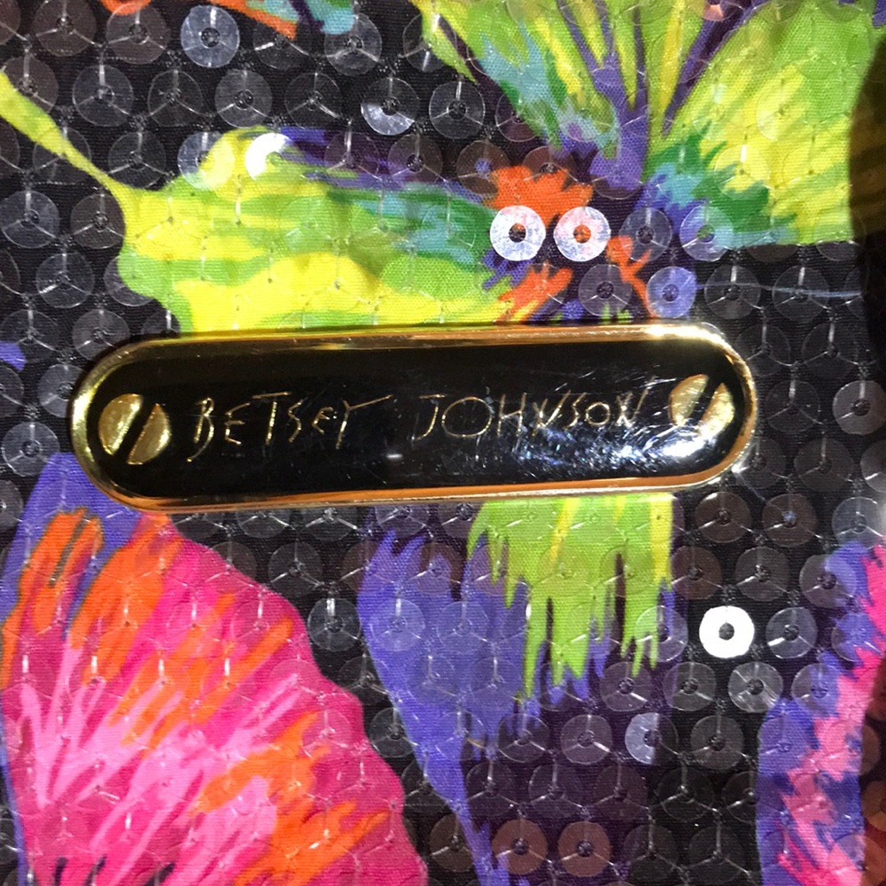 Betsey Johnson Floral Handbag
